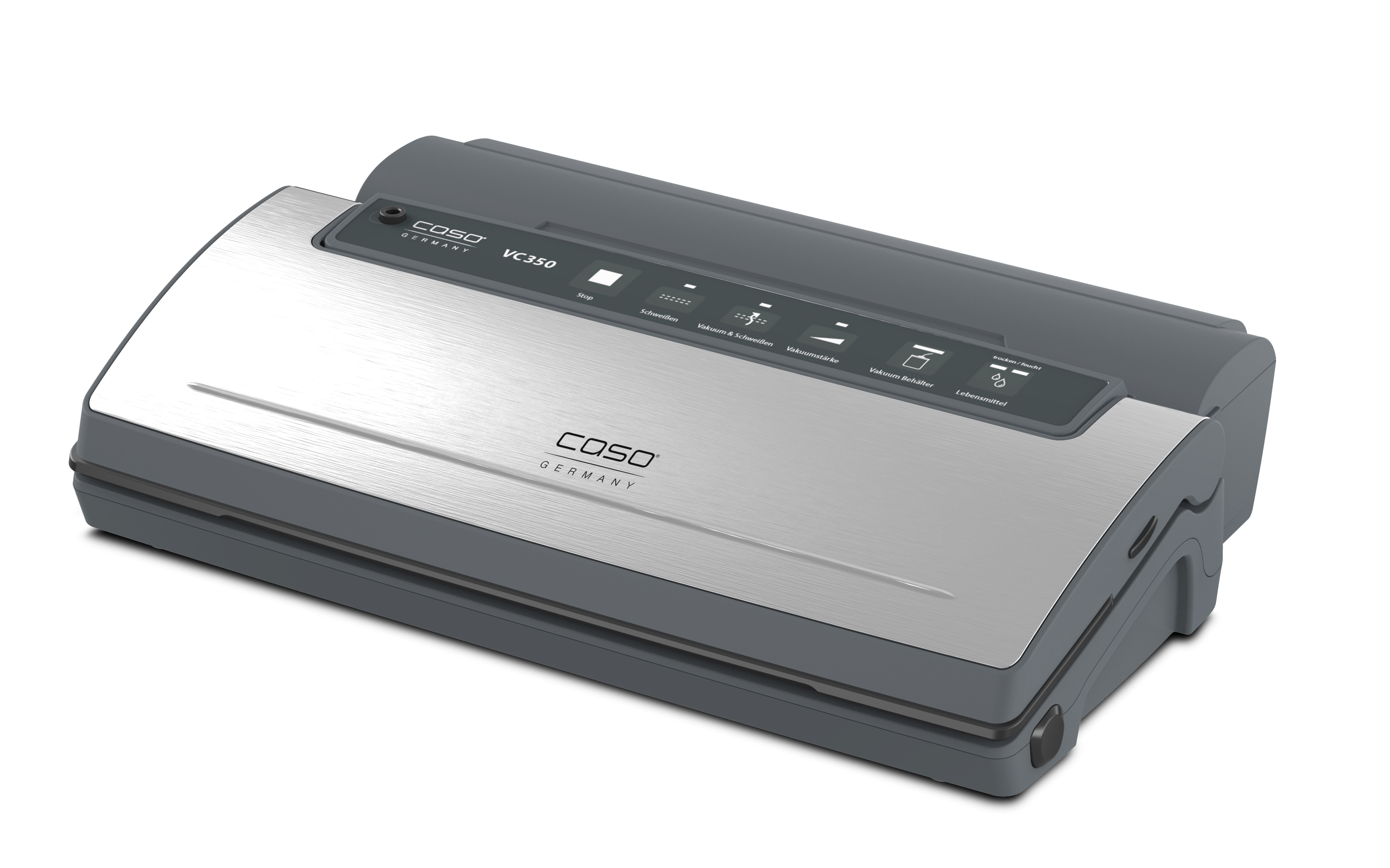 Caso Vakuum VC 350 12 L/min, 2 svejsetråd, -0,8 bar, stopknap